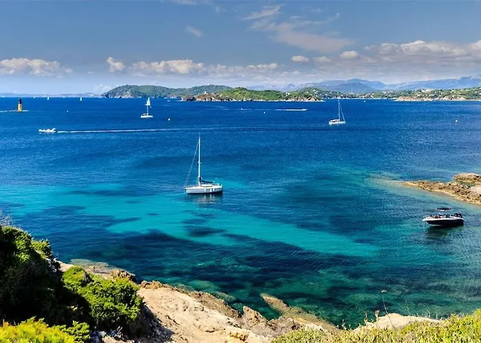 Lägenhet 2 Personnes Vue Climatise Linge Maison Le Lavandou