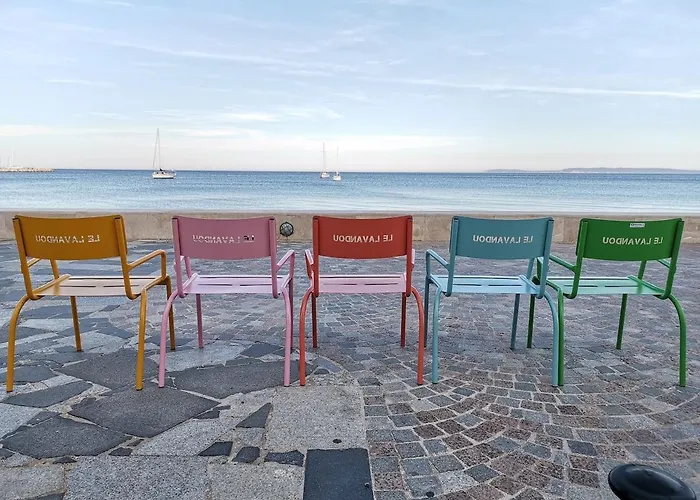 2 Personnes Vue Climatise Linge Maison Lägenhet *